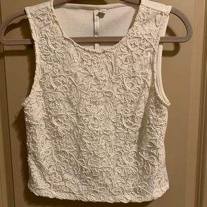 Lauren Conrad lace crop top